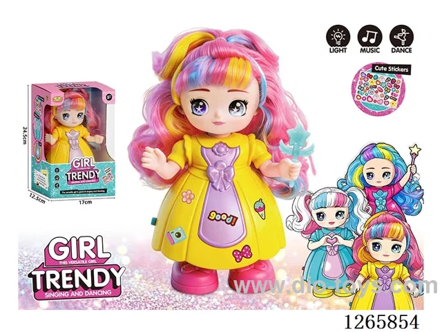 B/O dancing Princess W L/M not included battery