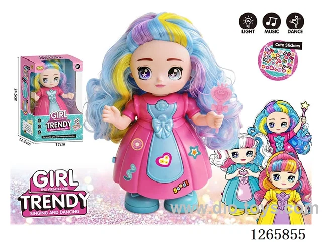 B/O dancing Princess W L/M not included battery