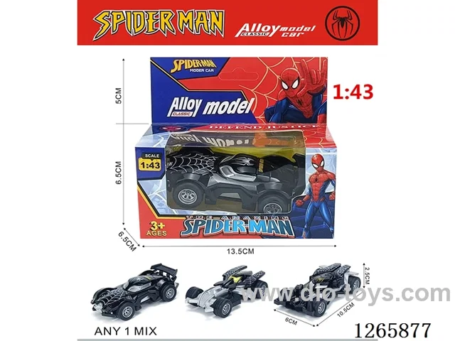 1:43 pull back alloy car