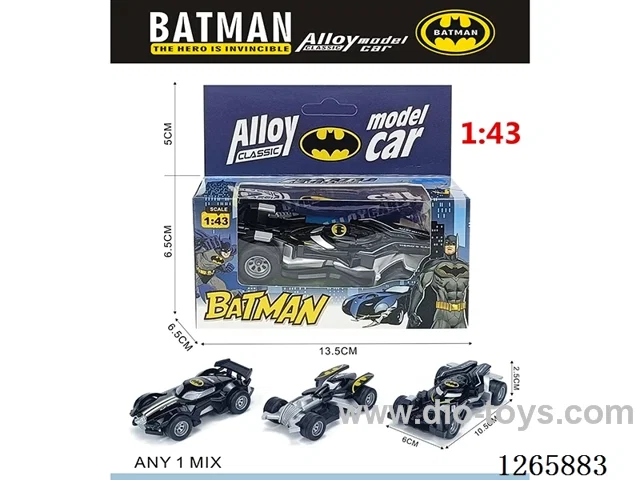 1:43 pull back alloy car