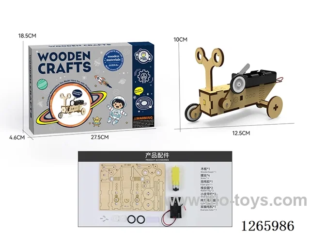 Wooden Educational Experiments - Crawling Insect (27PCS)