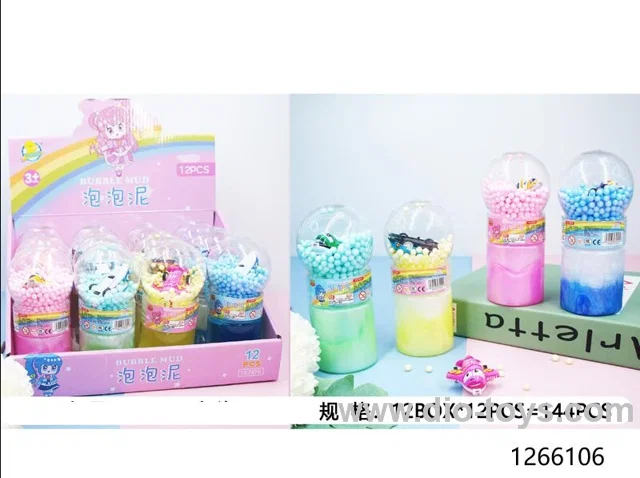 crystal mud in 12pcs display box