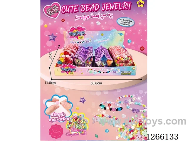 DIY Beaded Jewelry Set 24 boxes