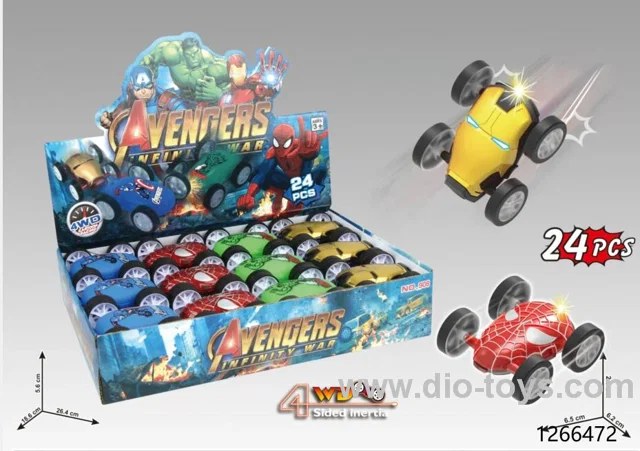 24pcs double friction car