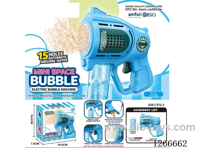 15-holes bubble machine not included battery