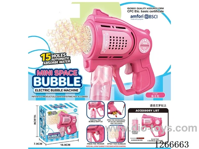 15-holes bubble machine not included battery