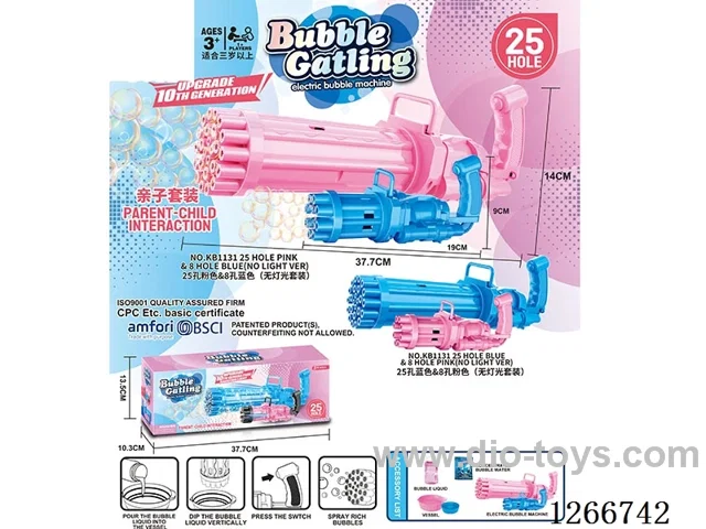 25-holes bubble machine not included battery