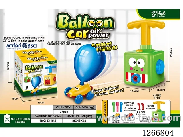 Aerodynamic Balloon Car