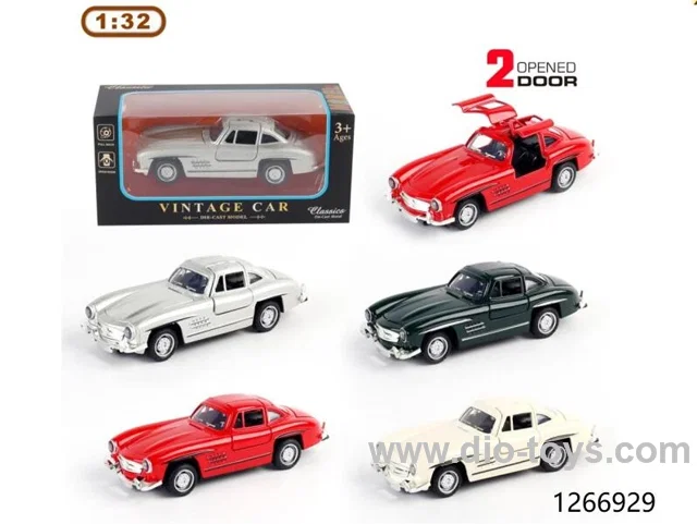 1:32 pull back alloy car