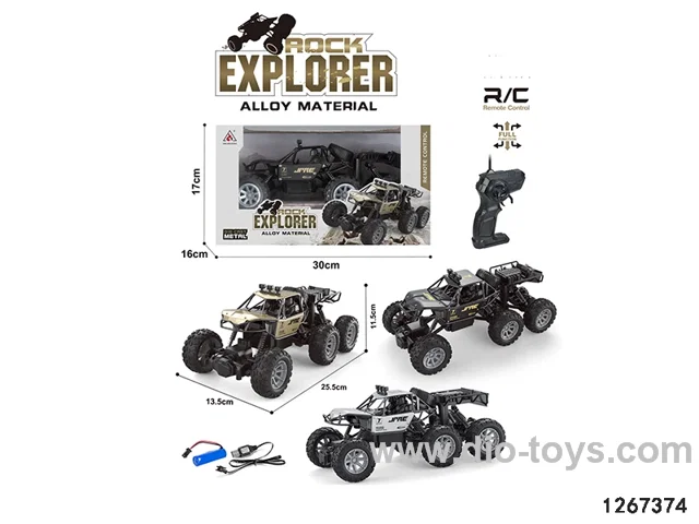 1:18 remote 6 wheel climber car