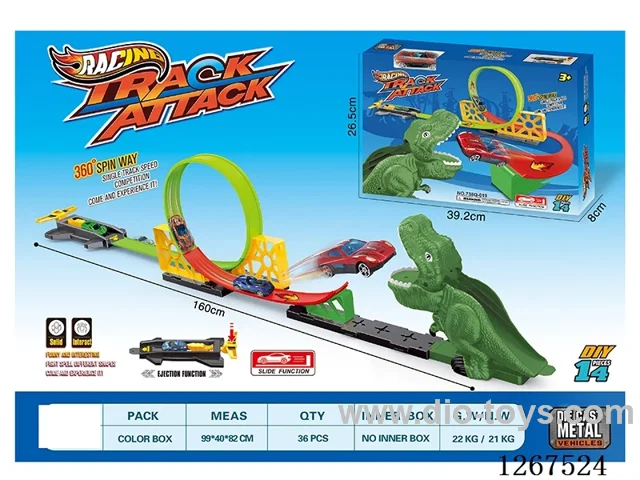 Launching Alloy Car Track