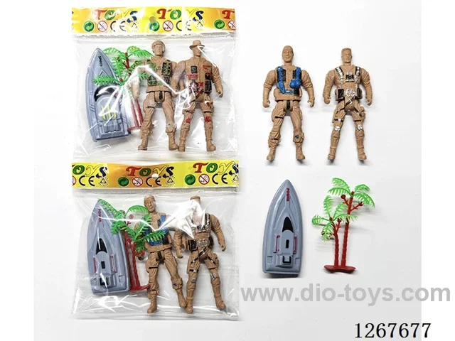 Military Figures (2 Styles Assorted)
