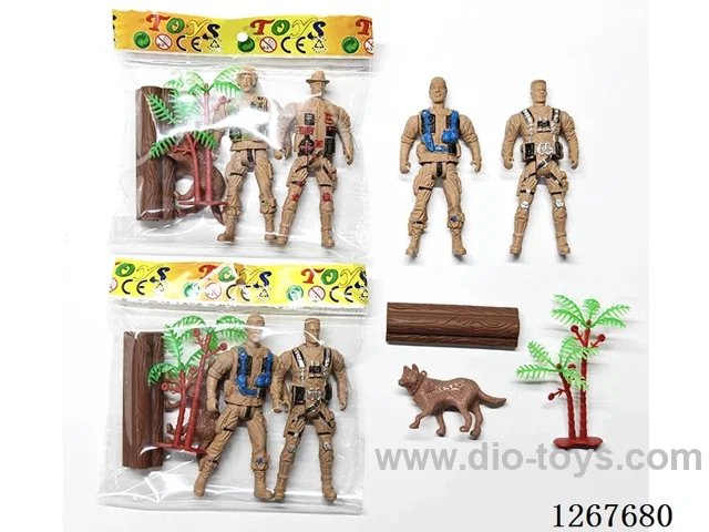 Military Figures (2 Styles Assorted)
