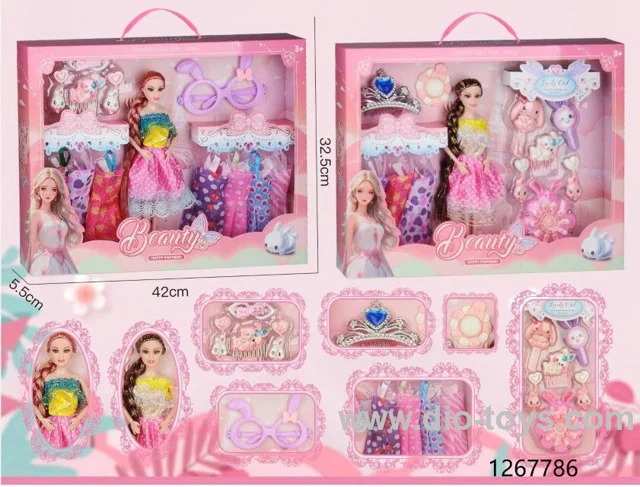 11.5 inch doll set，2 style mix