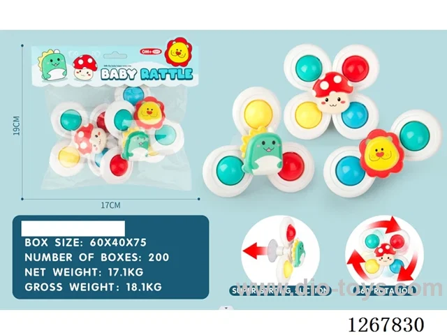 Assembled Spinning Toy 3PCS