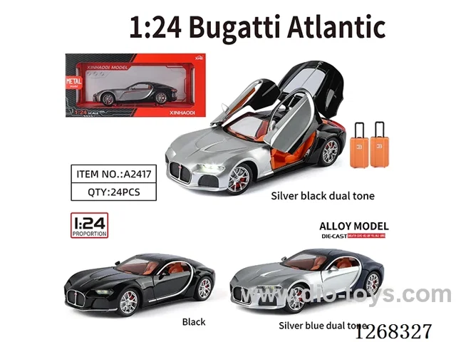 1:24 pull back alloy car W L/M