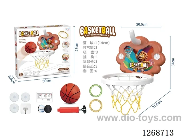 Basketball Backboard + Ring Set