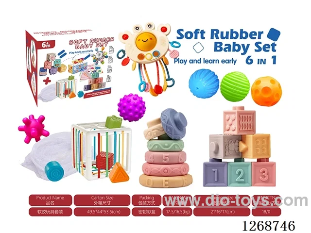 Baby toys 6-in-1 Set