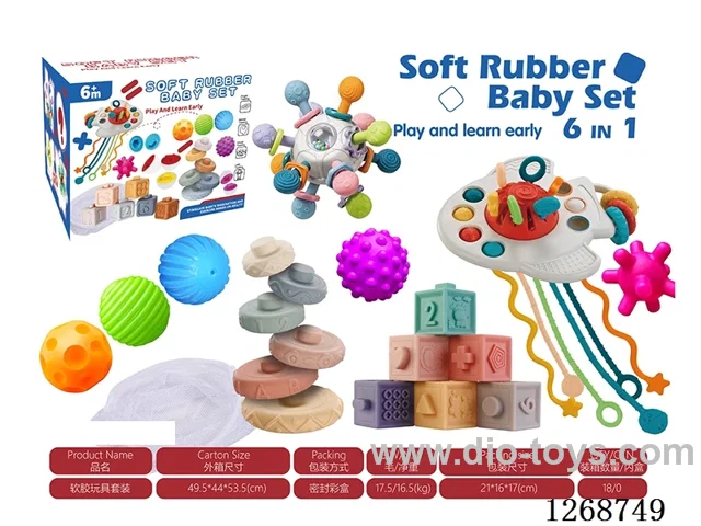 Baby toys 6-in-1 Set