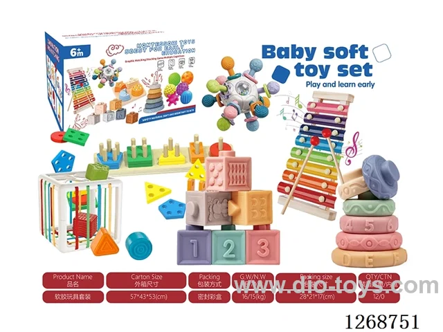 Baby toys 6-in-1 Set