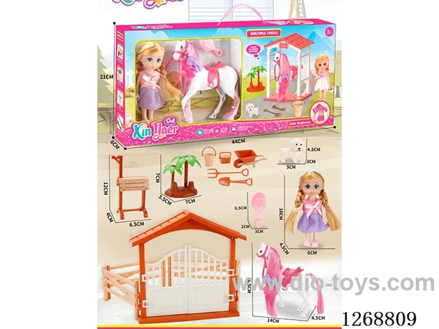 Barbie Farm Horse Enclosure Set