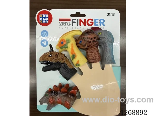 5PCS Vinyl finger puppets