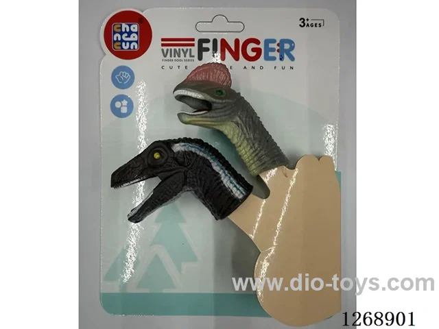 2PCS Vinyl finger puppets