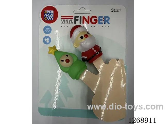 2PCS Vinyl finger puppets