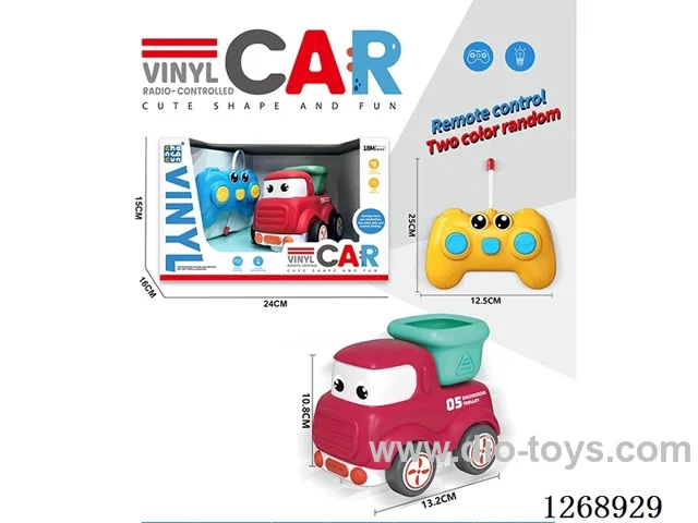 2ch RC Vinyl car with light not included battery
