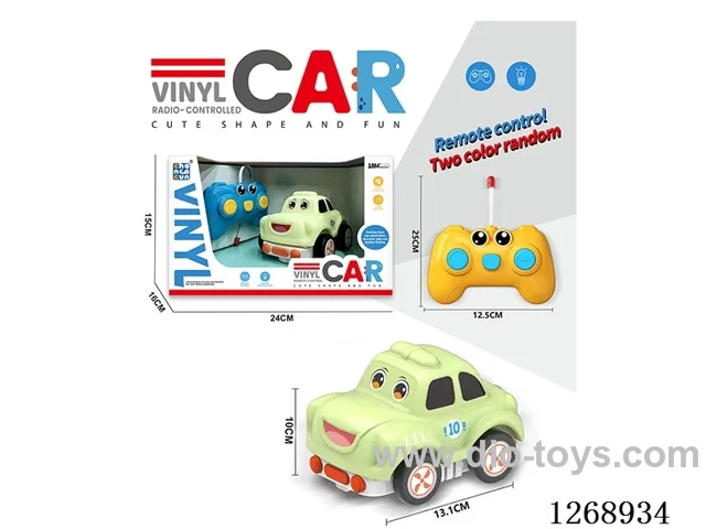 2ch RC Vinyl car with light not included battery