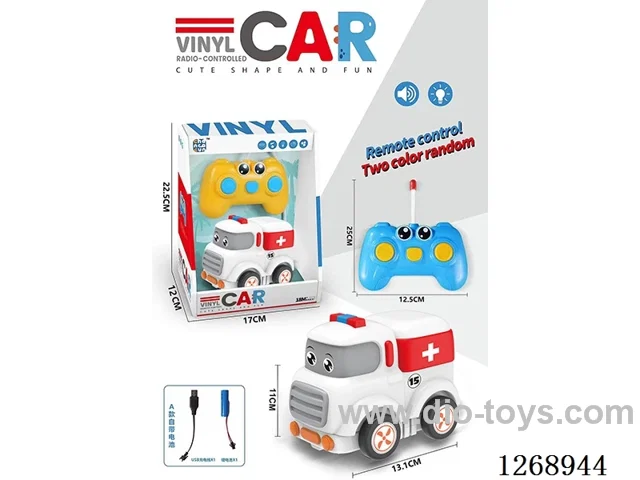 3ch RC Vinyl car W L/M included battery