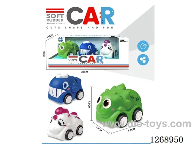 3 in 1 Free Wheel Vinyl car