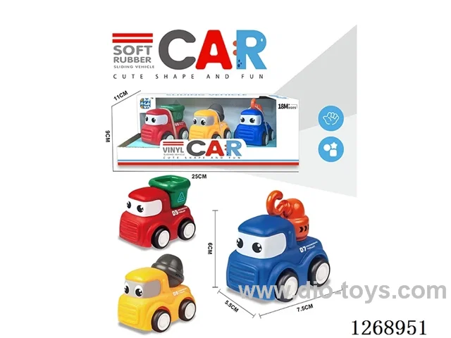 3 in 1 Free Wheel Vinyl car