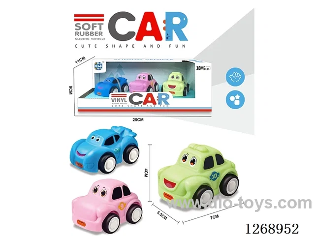 3 in 1 Free Wheel Vinyl car