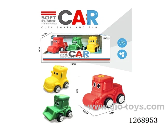 3 in 1 Free Wheel Vinyl car
