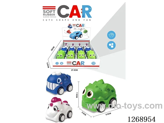 3 types 12PCS Free Wheel Vinyl car