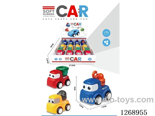 3 types 12PCS Free Wheel Vinyl car