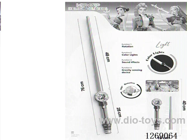 Telescopic Sword W L/M not included battery
