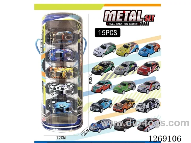 pull back alloy car 15PCS