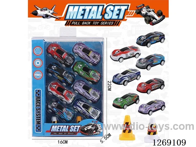 pull back alloy car