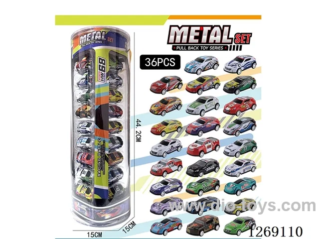 pull back alloy car 36PCS