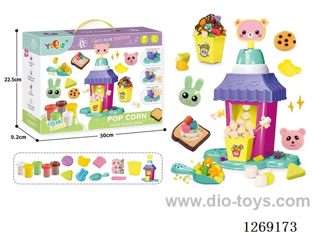 Colored clay set