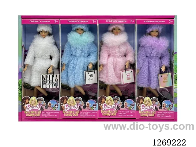 11.5 inch 11-joint Barbie 4PCS