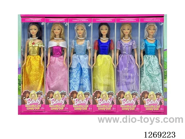 11.5 inch Barbie 6PCS