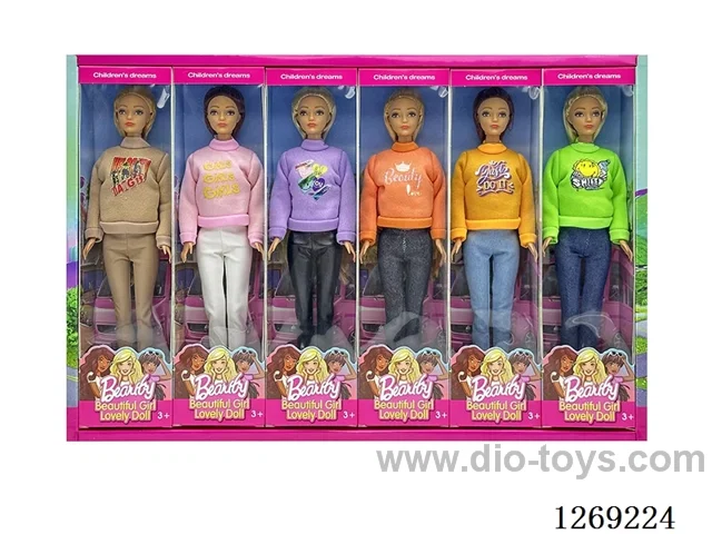 11.5 inch Barbie 6PCS