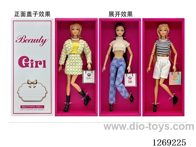 11.5 inch 11-joint Barbie 3 mixed