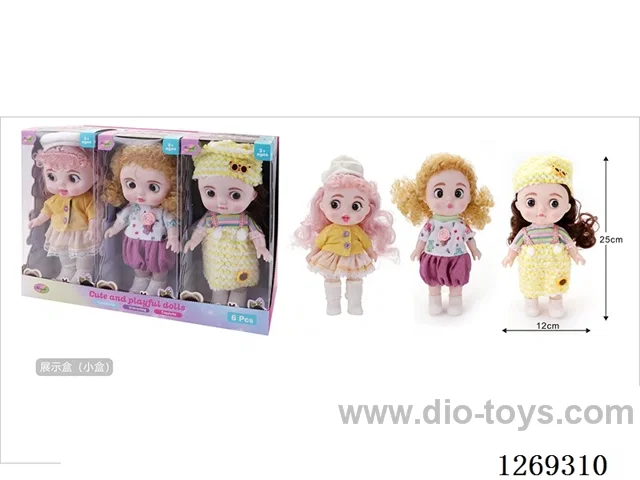 12-inch Empty-Body Doll with Four-Voice IC (6-Pack) (included battery)