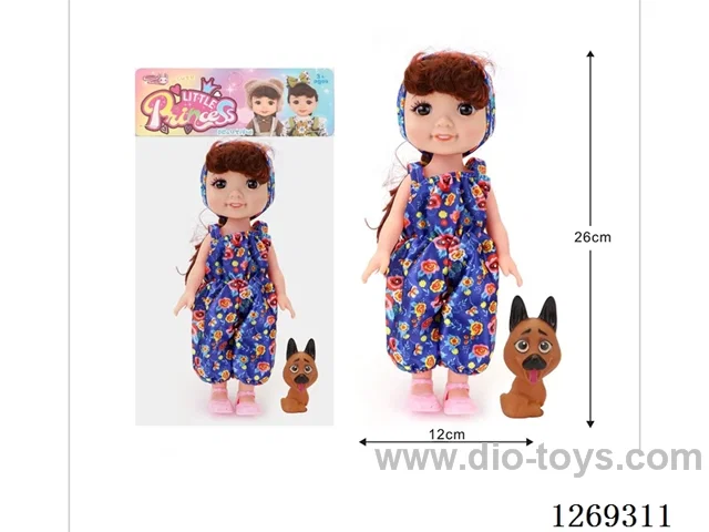 10-inch Fully Vinyl Doll Set with Four-Voice IC (included battery)
