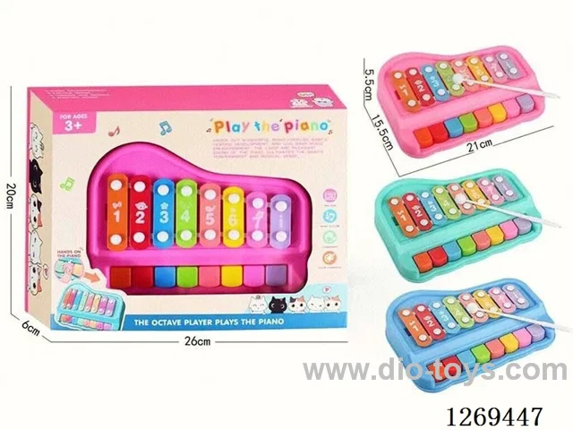 8-note Xylophone toy