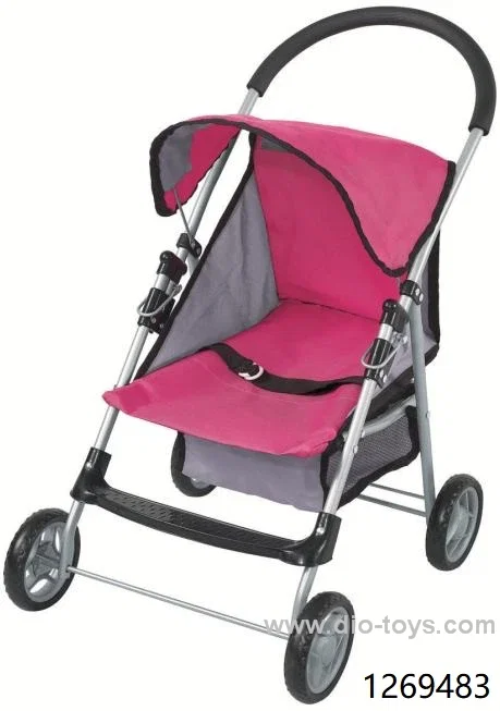 doll stroller in color box